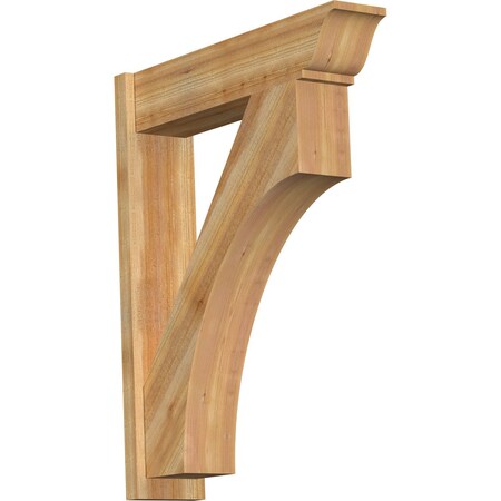 Ekena Millwork Westlake Traditional Rough Sawn Outlooker, Western Red Cedar, 8"W x 34"D x 42"H OUT08X34X42WTL01RWR